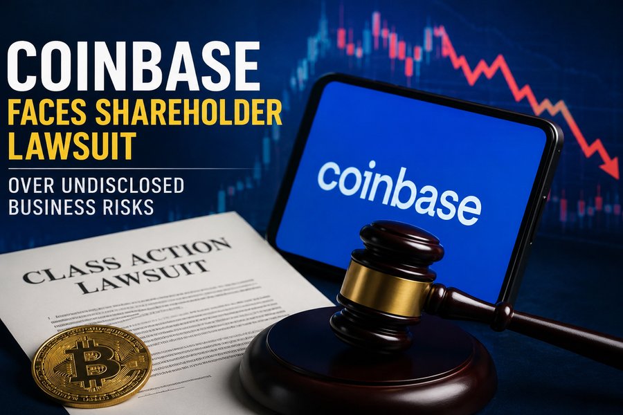 Cryptocurrency Exchange Coinbase Faces Shareholder Lawsuit Over Undisclosed Business Risks