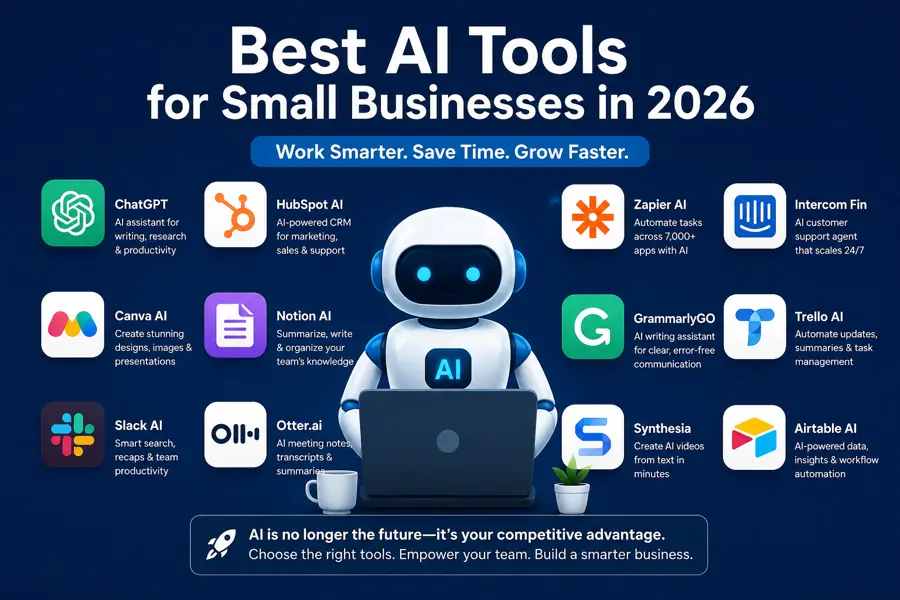 Best AI Tools for Small Businesses in 2026